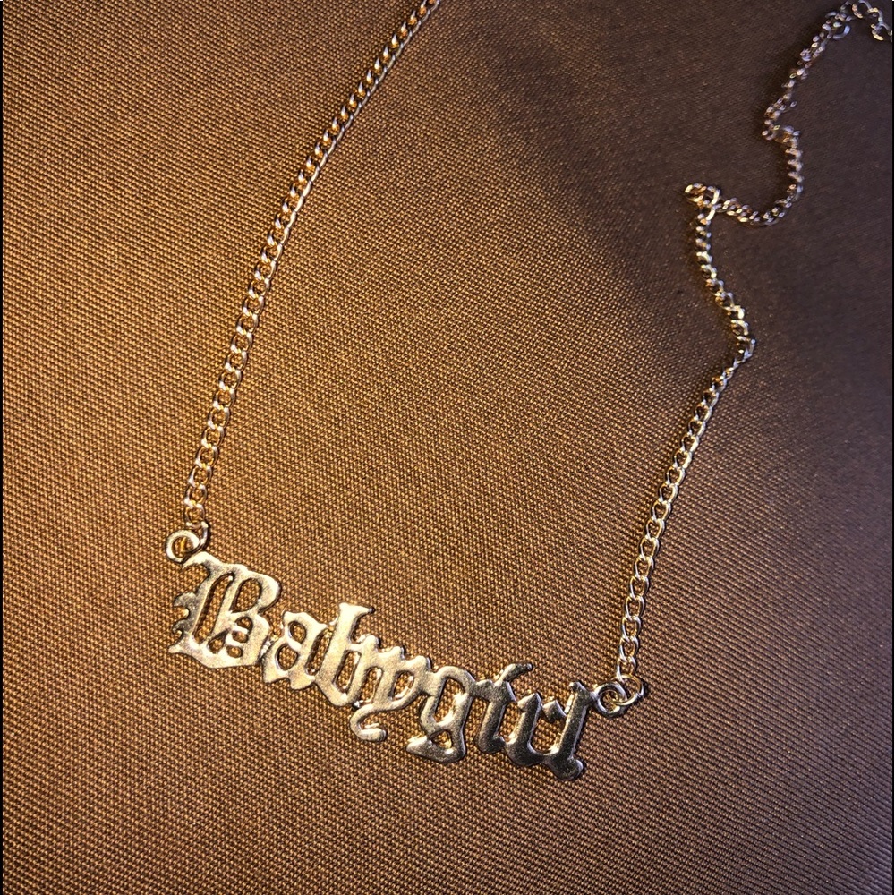 Babygirl necklace